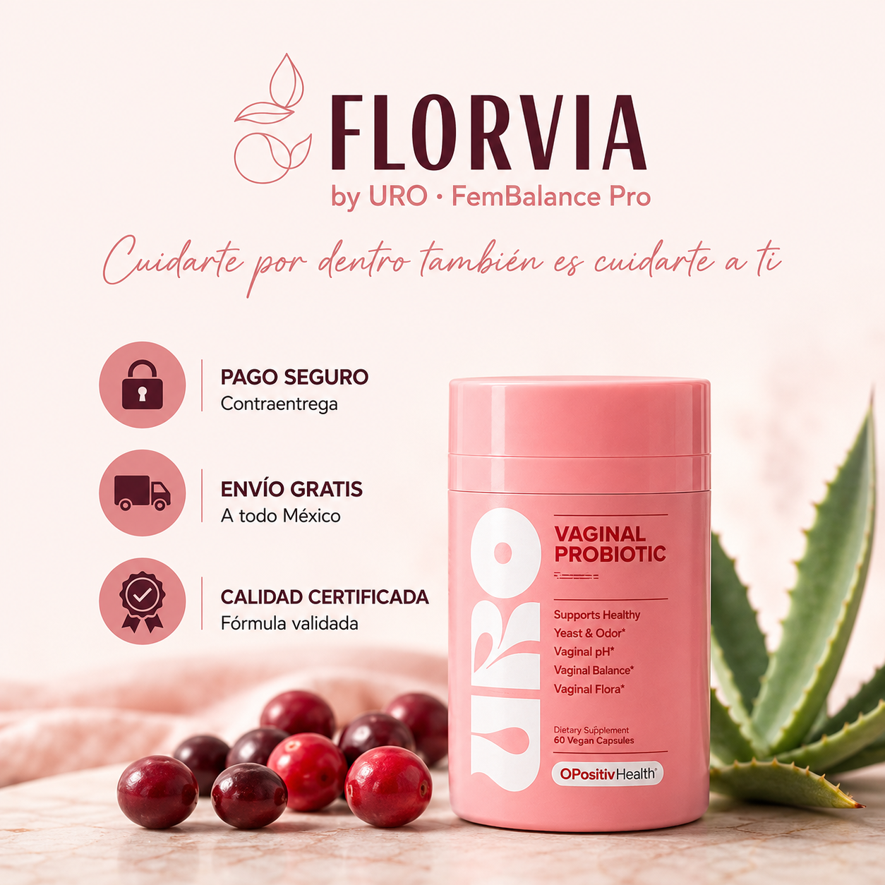 Florvia | Uro - OPositivHealth